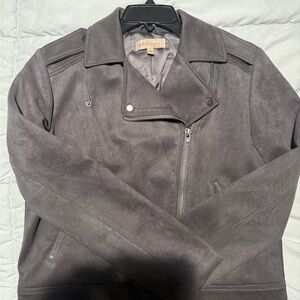 Philosophy Womens Gray Faux Suede Jacket
EUC